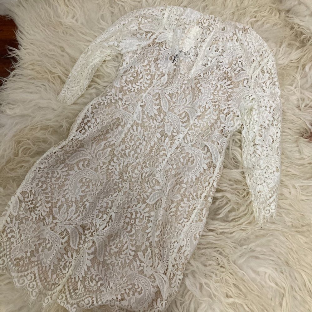LOVER Mia Asymmetric Nylon-Blend Dress - Picture 10 of 15